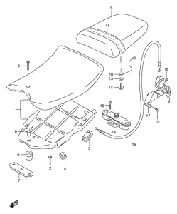 RG125 Пружина