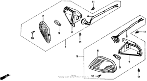 SB50P Сигналы поворота передние