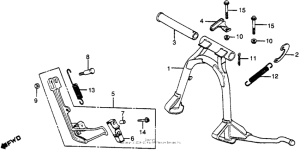 CBX Подножка