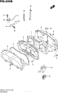 AN650Z Speedometer (An650Zl7 E33)