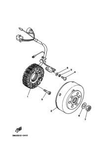 TZR250 ｾﾞﾈﾚｰﾀ