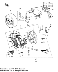 KM100 Ignition / generator