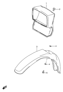DS80 Фара головного света