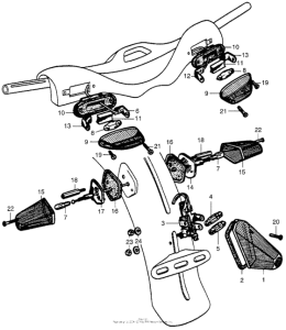 CA102 Turn signal + taillight i