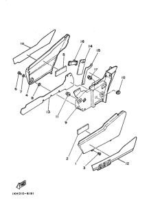 XT225 ｻｲﾄﾞｶﾊﾞｰ
