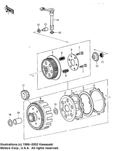 KX125 Бендикс