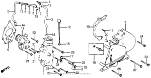 CB900 Масляный насос
