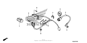 CRF100F Жгут проводов