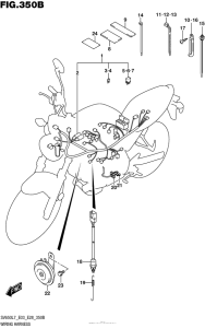 SV650 Wiring Harness (Sv650L7 E33)