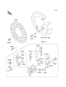  Передние тормоза