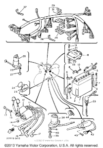 XJ750MK Электрика