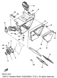XT225FC Впускная система