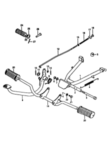 ZR50 Подножки