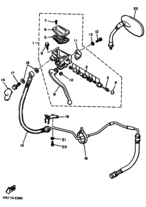 VMX12U Передний тормозной цилиндр