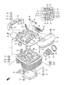 LS650 Головка цилиндров