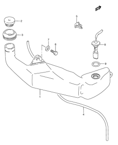 RGV250 Бак масляный