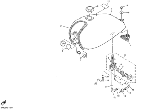 SR400 ﾌﾕｴﾙﾀﾝｸ