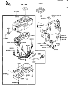 KL600 Спидометр