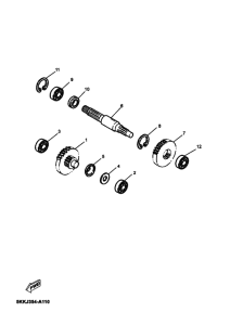 YN100 Трансмиссия