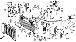 VF500C Радиатор