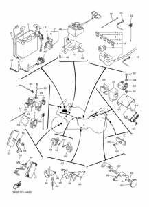 FJR1300A FJR13AY Equipo electrico