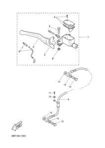 YQ50 Главный тормозной цилиндр