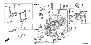 Головка цилиндров