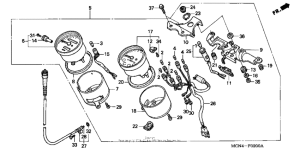 CB750 Спидометр