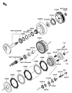 DR-Z110 Бендикс
