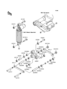 ZR1000 Задняя подвеска