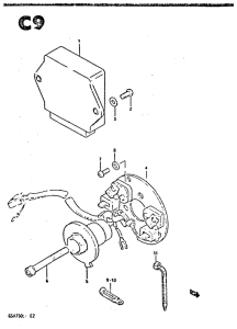 GSX750 Зажигание