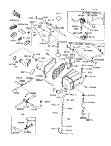 ZX1100 Air filter(1 / 4)