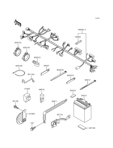 KDX125 Электрика