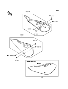 KX65 Боковые обтекатели
