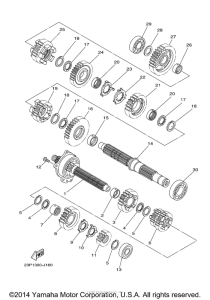XT1200Z Трансмиссия