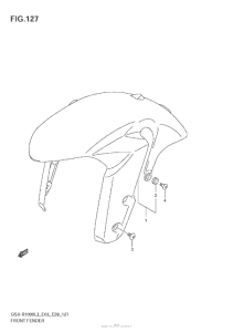 GSX-R1000Z Front Fender (Gsx-R1000Zl3 E33)
