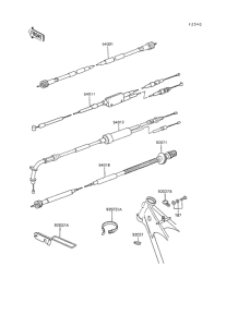 AR80-II Тросы управления