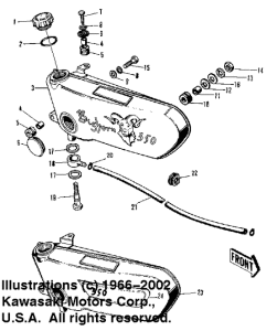 Бак масляный