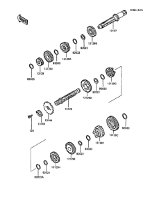 KMX200 Трансмиссия