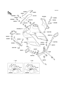 EX500 Cowling(1 / 2)(ex500-a7)