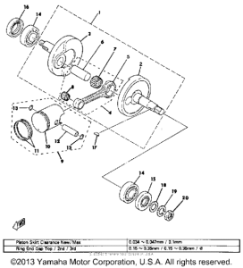 QT502G Crankshaft-piston