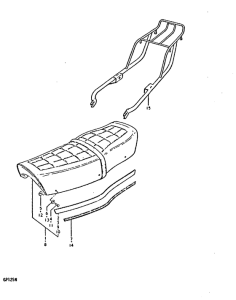 GP125 Пружина