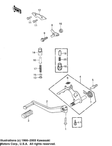  Переключатель передач