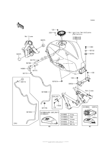 EX300 Топливный бак