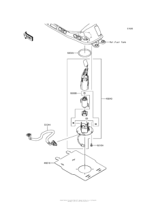 EX650 Топливный насос