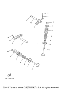 XT250X Клапана