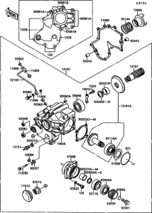 VN1500 Front bevel gear(1 / 2)