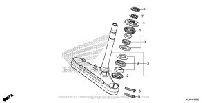 GL1800C Траверса нижняя