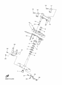 XVS1300BG Управление
