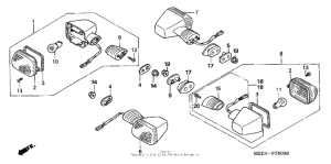  Задний фонарь